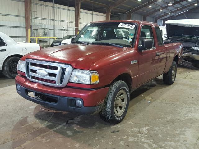 1FTYR14U66PA12892 - 2006 FORD RANGER SUP RED photo 2