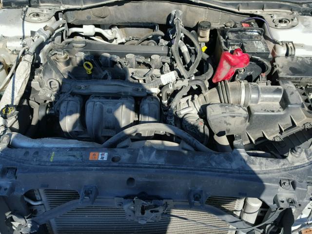 3FAHP0HA4BR202022 - 2011 FORD FUSION SE SILVER photo 7