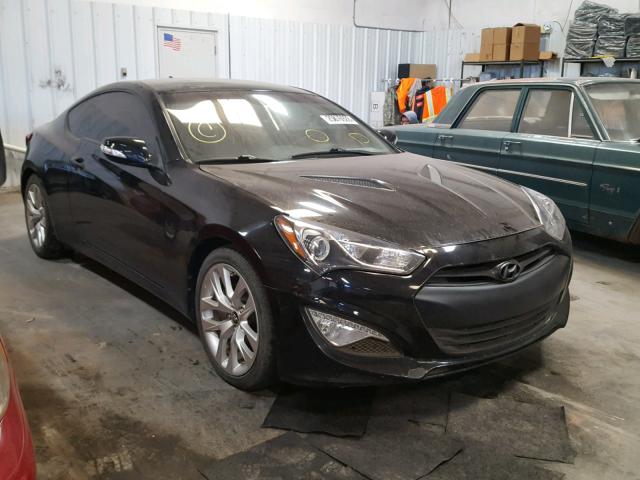 KMHHU6KJ7FU122903 - 2015 HYUNDAI GENESIS CO BLACK photo 1