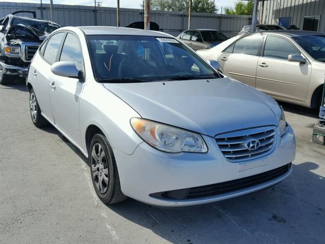 KMHDU4ADXAU845135 - 2010 HYUNDAI ELANTRA BL SILVER photo 1