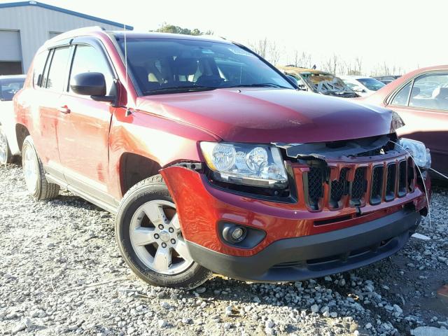 1C4NJCBAXDD102141 - 2013 JEEP COMPASS SP RED photo 1