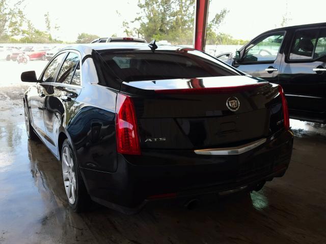 1G6AA5RX4E0184724 - 2014 CADILLAC ATS BLACK photo 3