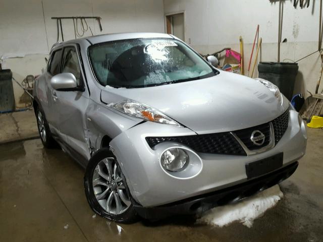 JN8AF5MV7DT222257 - 2013 NISSAN JUKE S SILVER photo 1