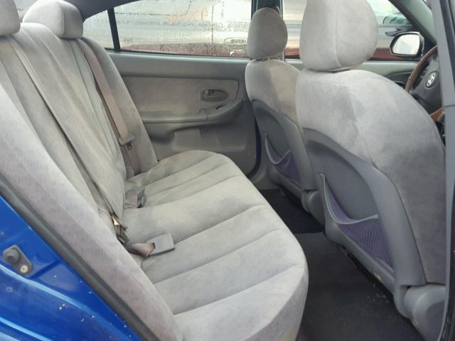 KMHDN46D15U081543 - 2005 HYUNDAI ELANTRA GL BLUE photo 6