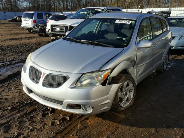 5Y2SL63835Z432038 - 2005 PONTIAC VIBE SILVER photo 2