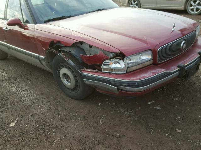 1G4HP52K9TH423736 - 1996 BUICK LESABRE CU MAROON photo 9