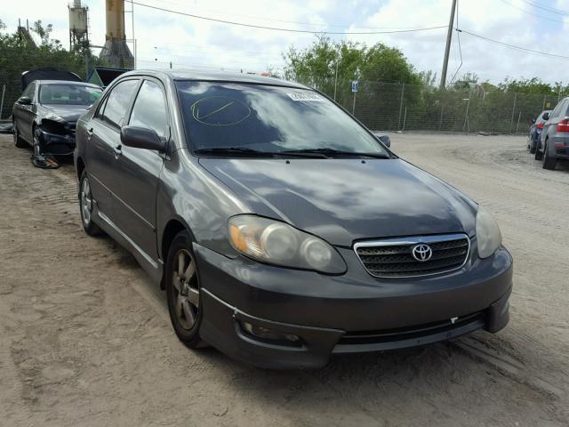 1NXBR32EX5Z559768 - 2005 TOYOTA COROLLA CE GRAY photo 1