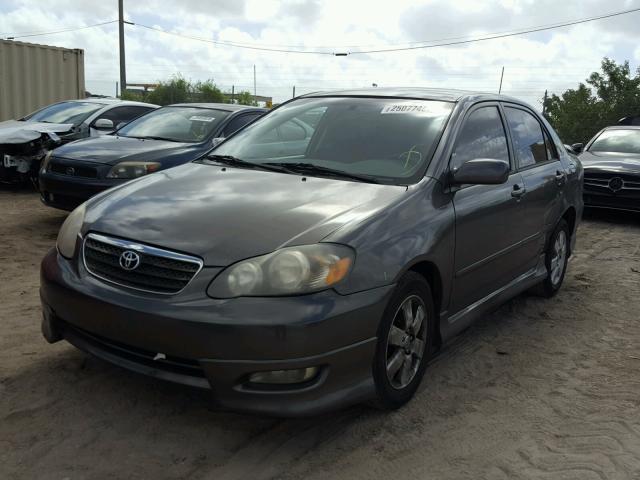 1NXBR32EX5Z559768 - 2005 TOYOTA COROLLA CE GRAY photo 2