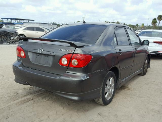 1NXBR32EX5Z559768 - 2005 TOYOTA COROLLA CE GRAY photo 4