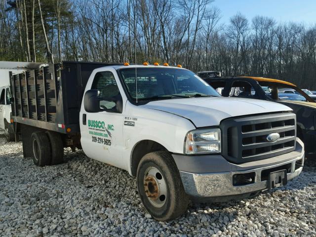 1FDWF36545EB00346 - 2005 FORD F350 SUPER WHITE photo 1