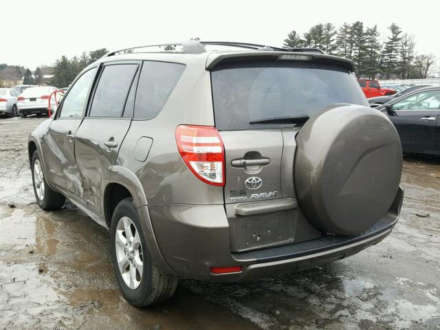 JTMBF31V19D020136 - 2009 TOYOTA RAV4 LIMIT GRAY photo 3