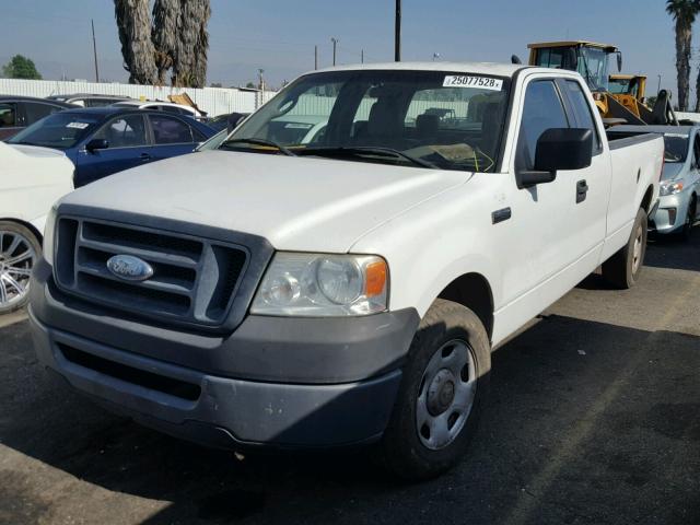 1FTVX12537NA38805 - 2007 FORD F150 WHITE photo 2