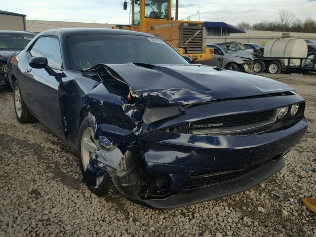 2C3CDYAG3DH729062 - 2013 DODGE CHALLENGER BLUE photo 1