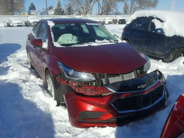 1G1BE5SM7H7270426 - 2017 CHEVROLET CRUZE LT RED photo 9