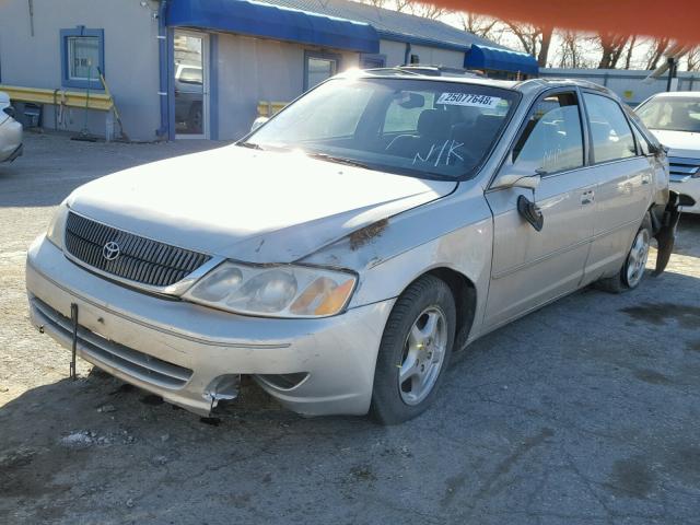 4T1BF28B91U135265 - 2001 TOYOTA AVALON XL GRAY photo 2