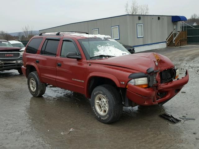 1B4HS28Y2WF170415 - 1998 DODGE DURANGO RED photo 1