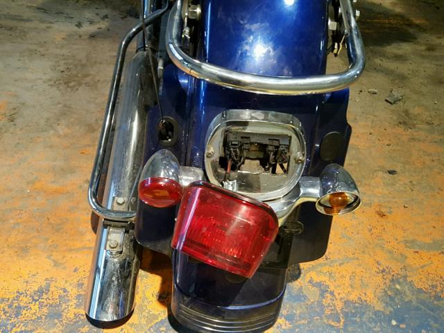 1HD1KBW126Y708978 - 2006 HARLEY-DAVIDSON FLHXI BLUE photo 9