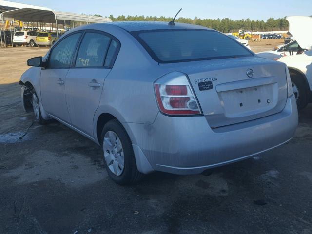 3N1AB61E69L623850 - 2009 NISSAN SENTRA 2.0 SILVER photo 3