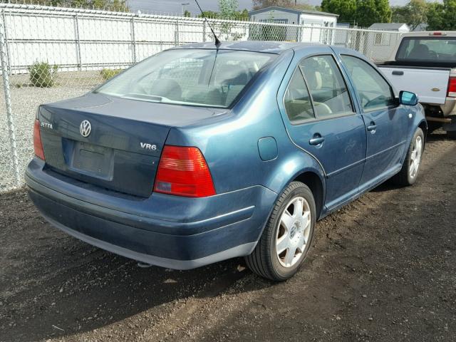 3VWTG29M11M033062 - 2001 VOLKSWAGEN JETTA GLX TEAL photo 4