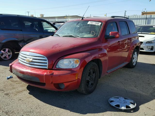 3GNBABDB8AS645204 - 2010 CHEVROLET HHR LT RED photo 2