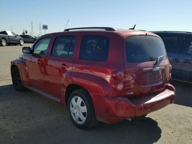 3GNBABDB8AS645204 - 2010 CHEVROLET HHR LT RED photo 3