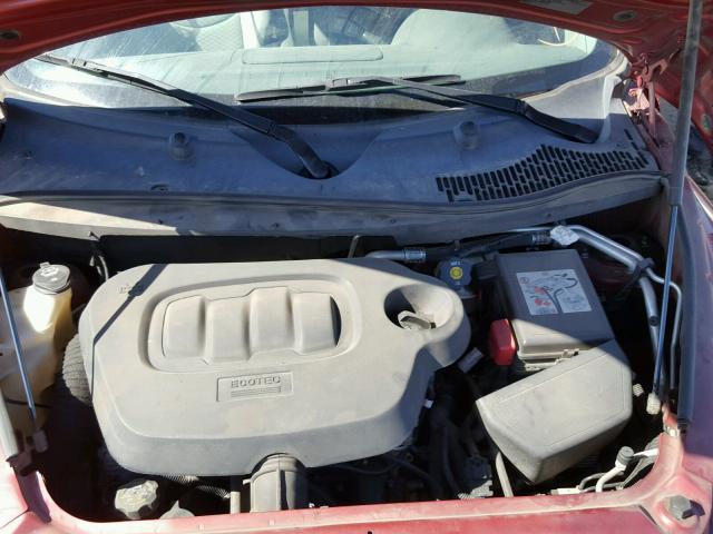 3GNBABDB8AS645204 - 2010 CHEVROLET HHR LT RED photo 7