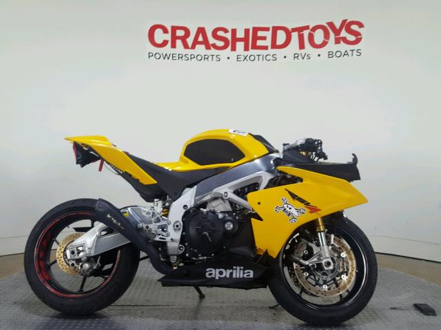 ZD4RKU041DS000051 - 2013 APRILIA RSV4 R YELLOW photo 1