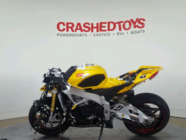 ZD4RKU041DS000051 - 2013 APRILIA RSV4 R YELLOW photo 5