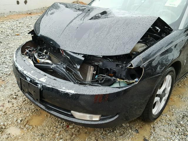 1G8AL52F73Z112427 - 2003 SATURN ION LEVEL BLACK photo 9