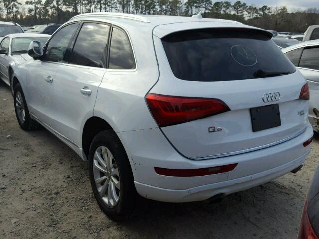 WA1LFAFP0FA034748 - 2015 AUDI Q5 PREMIUM WHITE photo 3