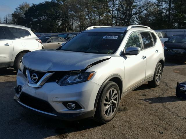 5N1AT2MT9GC777941 - 2016 NISSAN ROGUE S SILVER photo 2