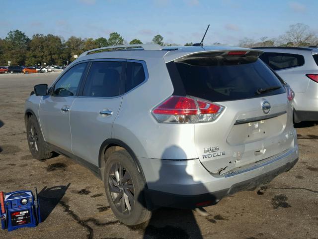 5N1AT2MT9GC777941 - 2016 NISSAN ROGUE S SILVER photo 3