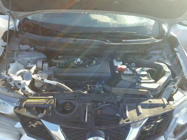 5N1AT2MT9GC777941 - 2016 NISSAN ROGUE S SILVER photo 7