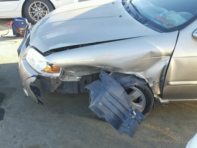 3N1CB51D56L483862 - 2006 NISSAN SENTRA 1.8 TAN photo 9