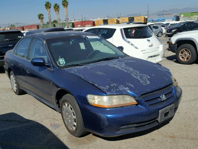 3HGCG66512G705436 - 2002 HONDA ACCORD LX BLUE photo 1