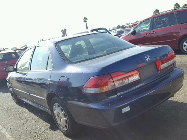 3HGCG66512G705436 - 2002 HONDA ACCORD LX BLUE photo 3