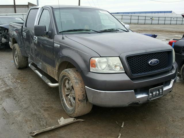 1FTPW12504KC35178 - 2004 FORD F150 SUPER GRAY photo 1