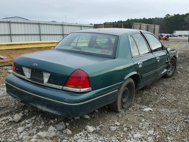 2FAFP73W51X204008 - 2001 FORD CROWN VICT GREEN photo 4