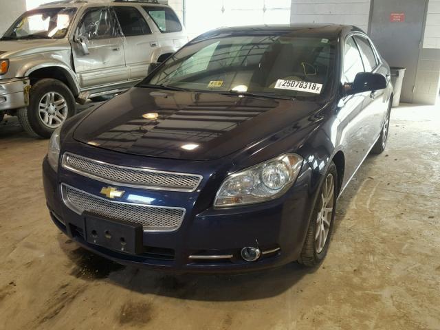 1G1ZK57B29F231300 - 2009 CHEVROLET MALIBU LTZ BLUE photo 2