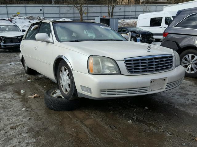 1G6KD54Y43U289149 - 2003 CADILLAC DEVILLE WHITE photo 1