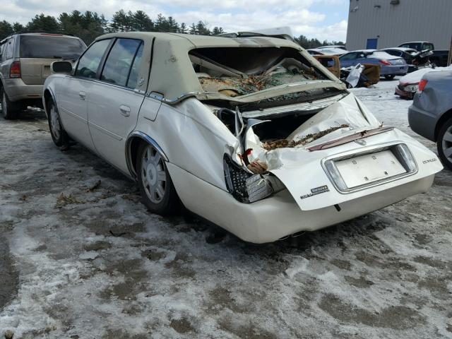 1G6KD54Y43U289149 - 2003 CADILLAC DEVILLE WHITE photo 3