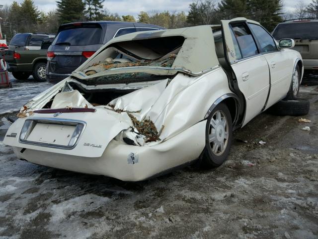 1G6KD54Y43U289149 - 2003 CADILLAC DEVILLE WHITE photo 4