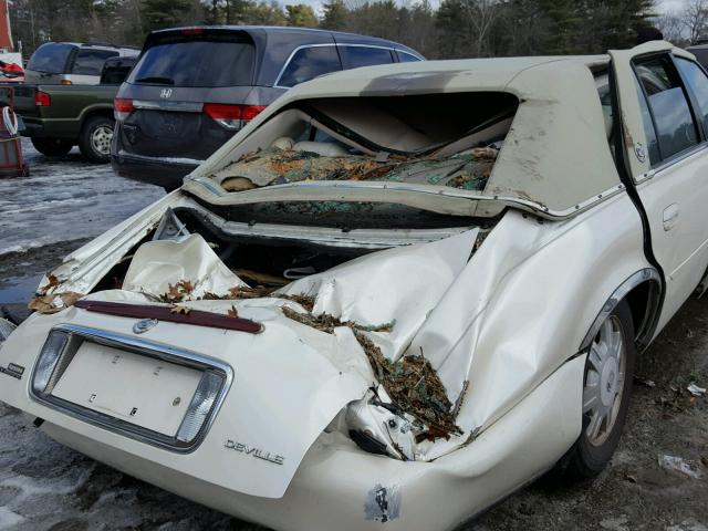 1G6KD54Y43U289149 - 2003 CADILLAC DEVILLE WHITE photo 9