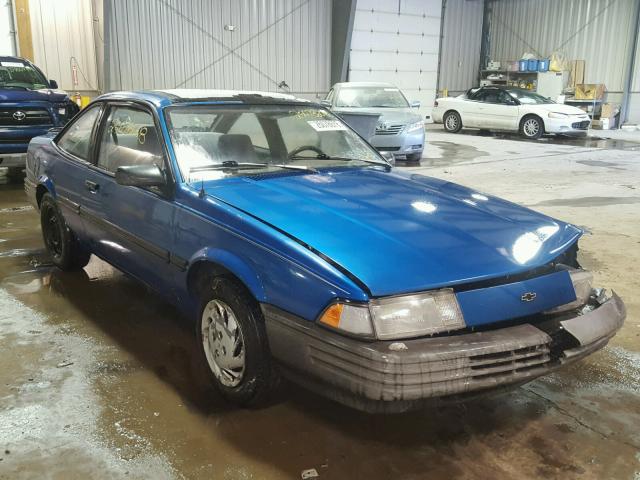 1G1JC1441P7126182 - 1993 CHEVROLET CAVALIER V BLUE photo 1