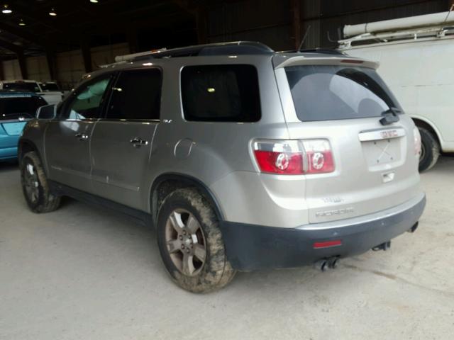 1GKER23717J140387 - 2007 GMC ACADIA SLT SILVER photo 3