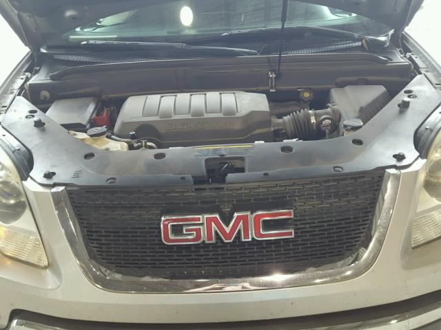 1GKER23717J140387 - 2007 GMC ACADIA SLT SILVER photo 7