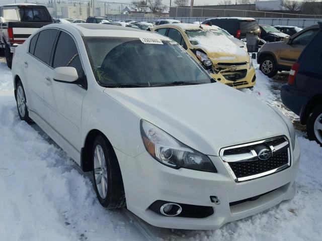 4S3BMDP62D2041514 - 2013 SUBARU LEGACY 3.6 WHITE photo 1