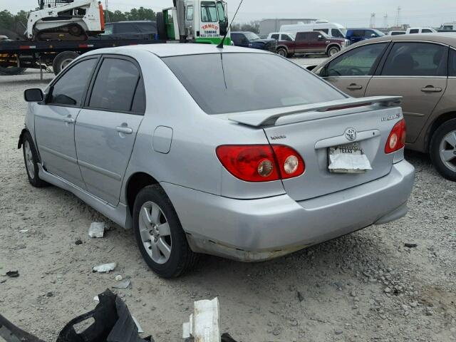 1NXBR30E77Z900579 - 2007 TOYOTA COROLLA CE SILVER photo 3