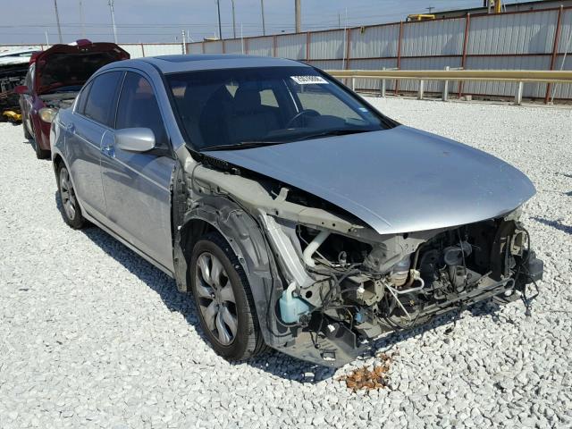 5KBCP3F81AB004392 - 2010 HONDA ACCORD EXL SILVER photo 1