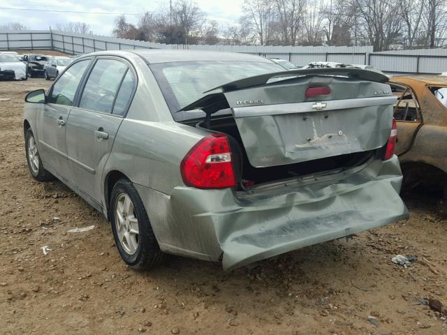 1G1ZT52885F306682 - 2005 CHEVROLET MALIBU LS GREEN photo 3